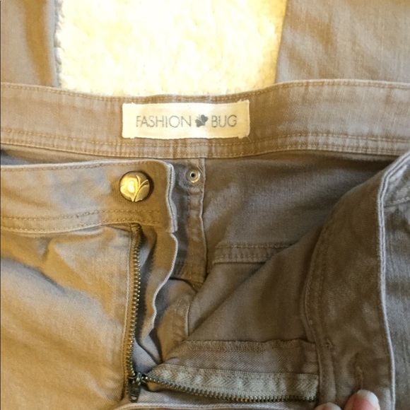 Stretch Khaki Jeans - Picture 2 of 4